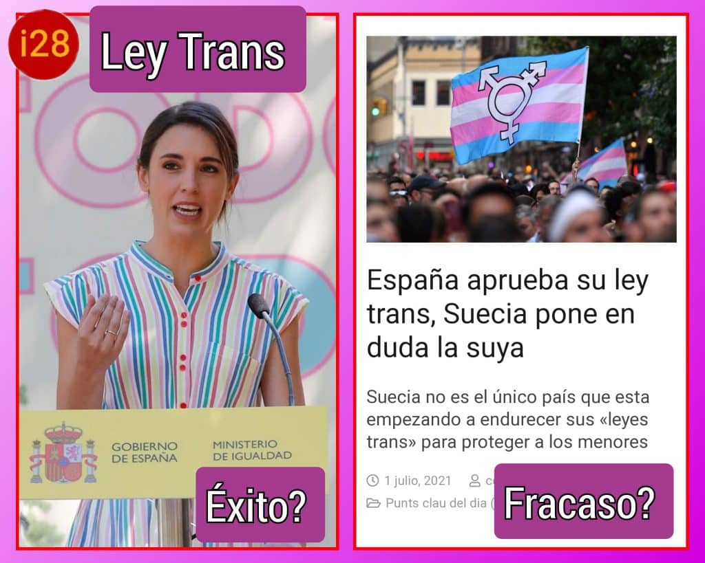 Ley Trans aprobada en España