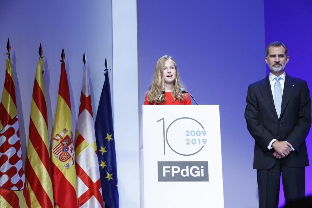 La Princesa Leonor en los premios Girona