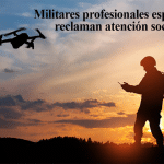 Militares profesionales españoles reclaman atención social