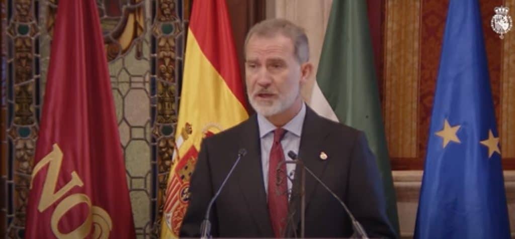 Entrega del premio "IX Premio Jiménez Becerril" al Rey de España