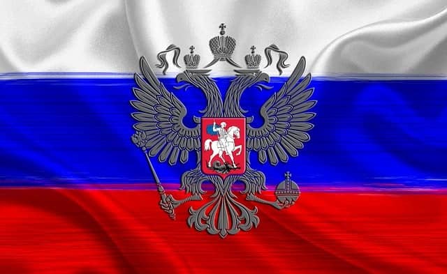 La Ruleta Rusa. Imagen de la bandera de Rusia.