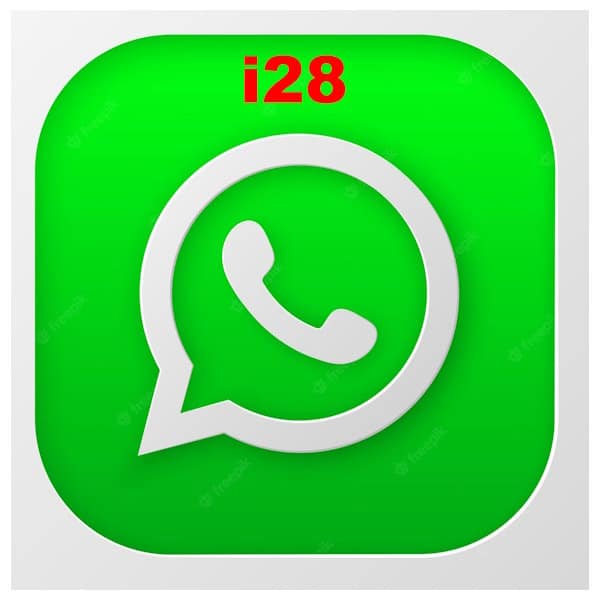 Grupo de WhatsApp Iniciativa 2028. Logo de WhatsApp