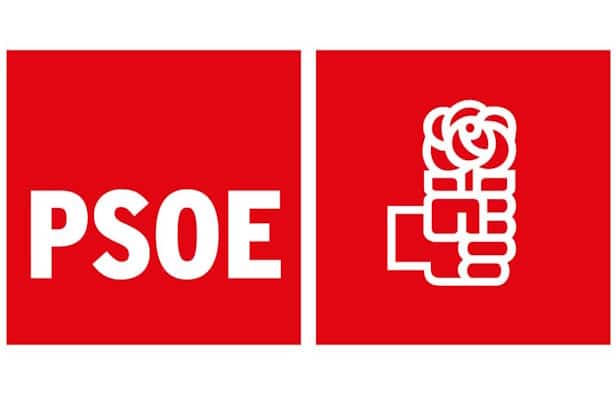 Socialismo. Un problema para España. Logo del PSOE, Partido Socialista Obrero Español