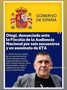 Un Presidente cómplice de Otegui