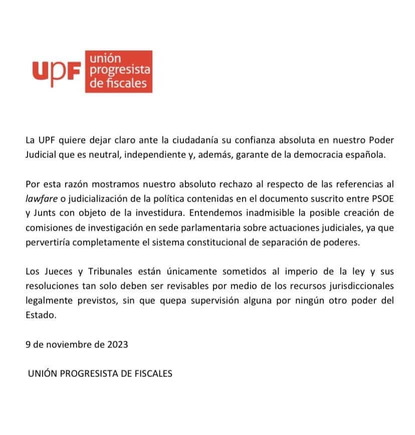Informes contra el acuerdo de PSOE y Junts