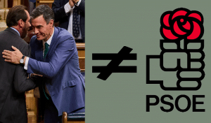 Los verdaderos socialistas, reniegan del «Sanchismo»