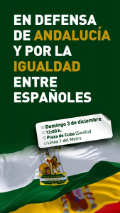 En defensa de Andalucía y por la igualdad entre españoles