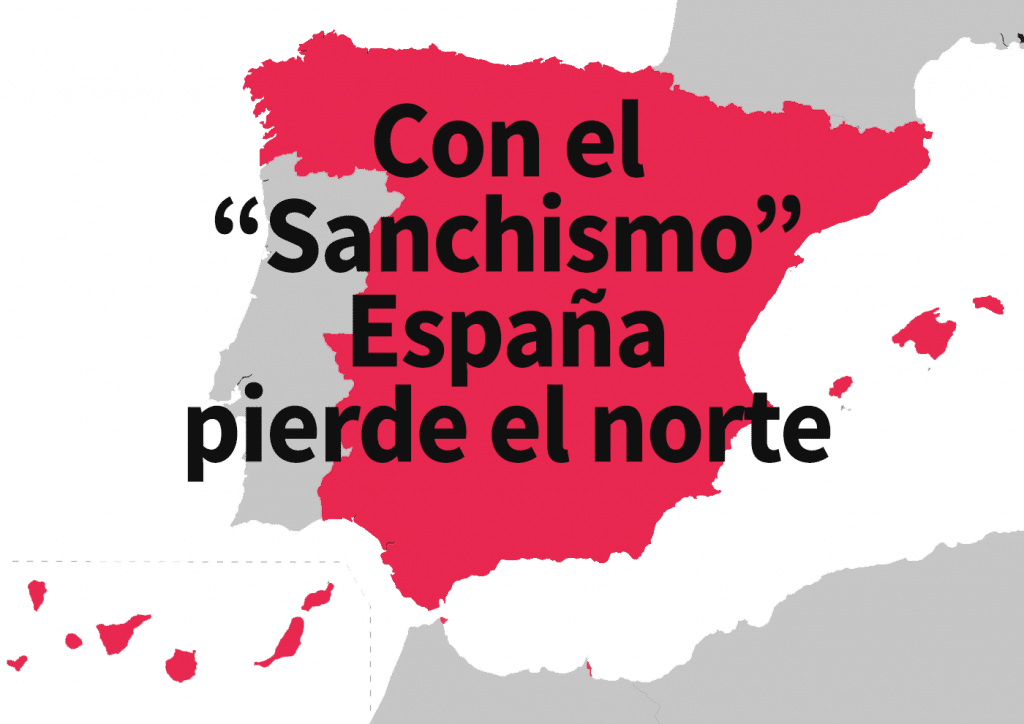 España pierde el norte