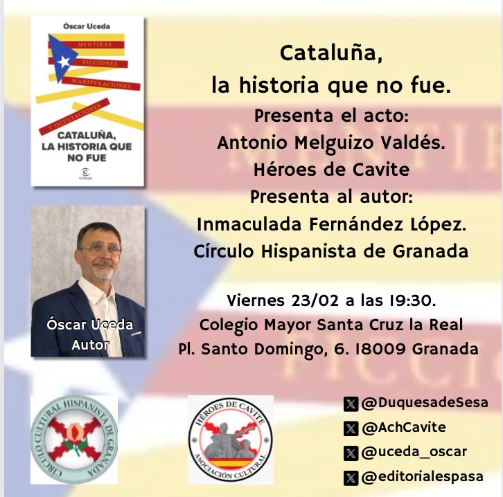 Catalaluña, la historia que no fue-Óscar Uceda es el Presidente de Historiadores de Cataluña