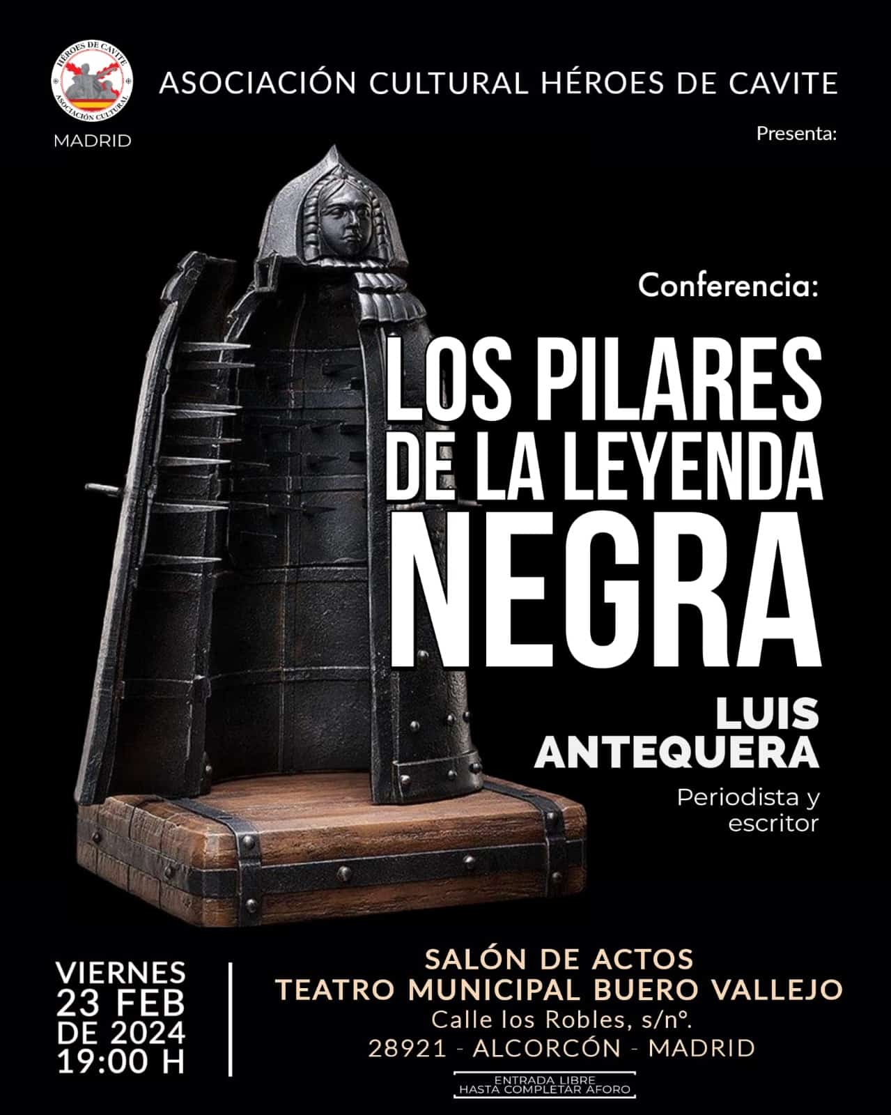 Los pilares de la leyenda negra por Luis de Antequera-Asociación cultural Héroes de Cavite