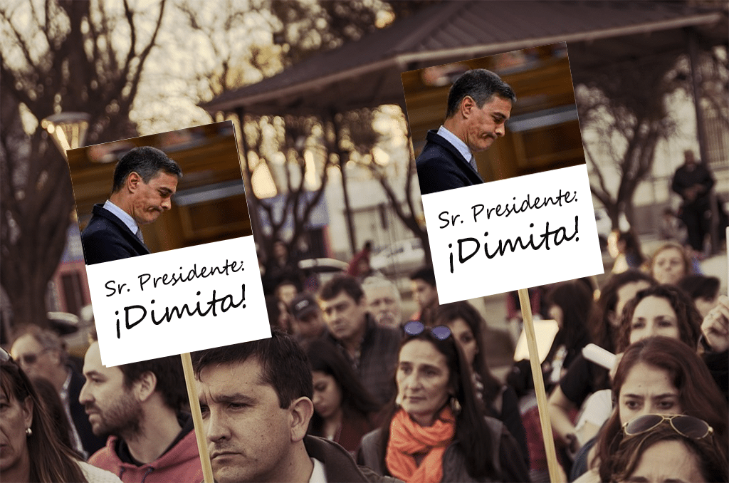 Sr. presidente: ¡Dimita!