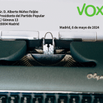 ¿Será verdad, que sólo queda Vox?