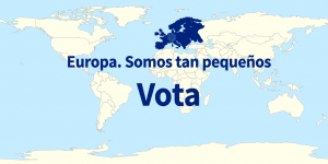 Europa. Somos tan pequeños