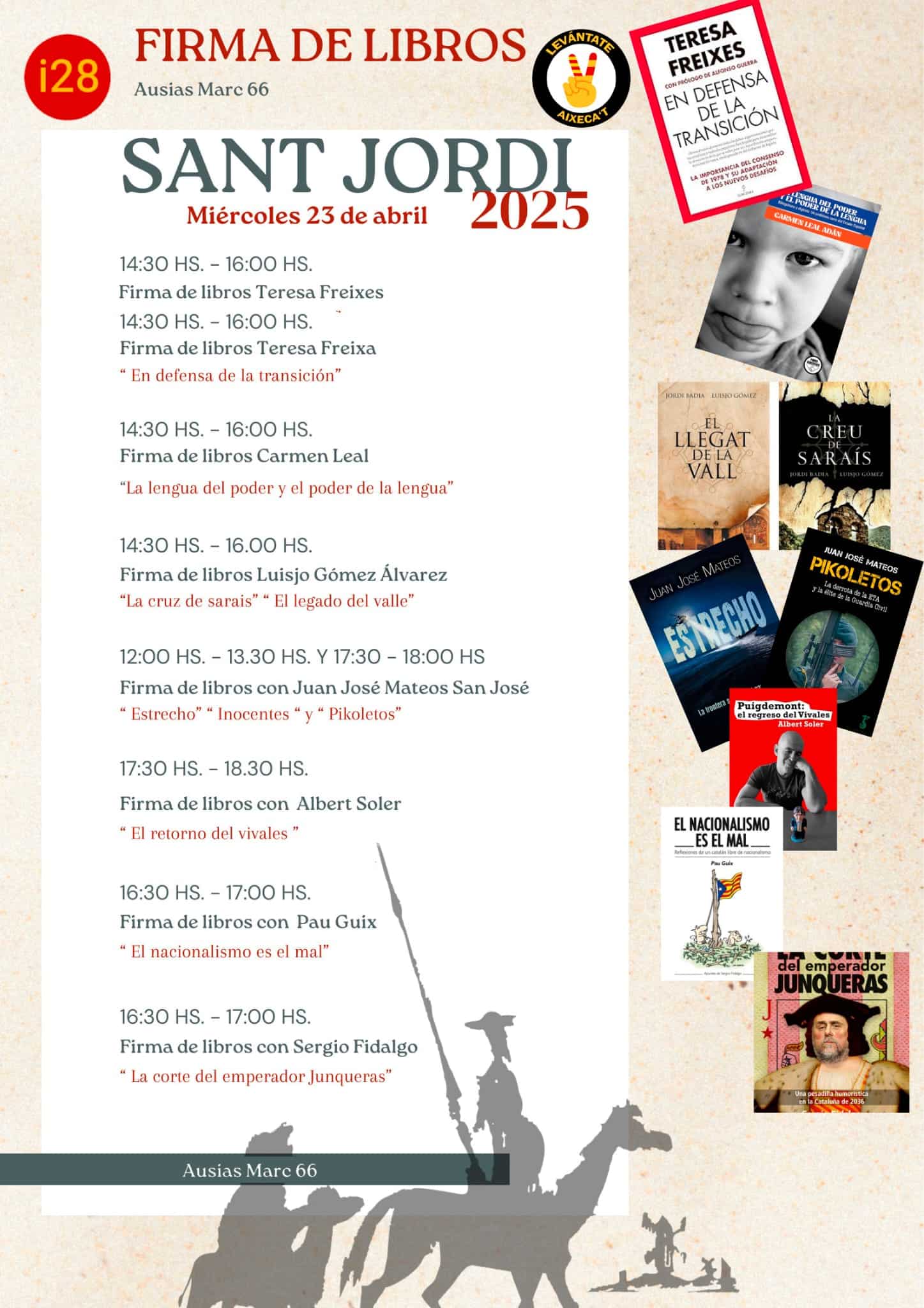 Día del libro y de la rosa