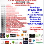 Nos vemos en Santander el 27 de julio. 12:00h.