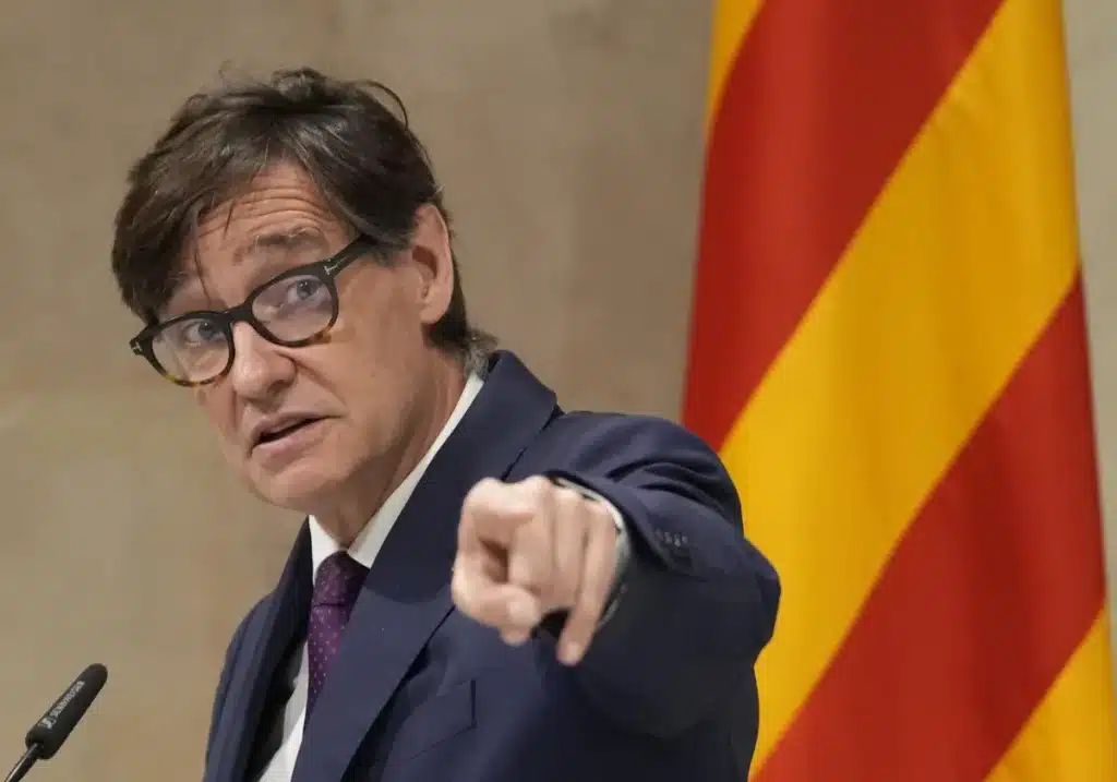 Salvador Illa-El sometimiento de la justicia