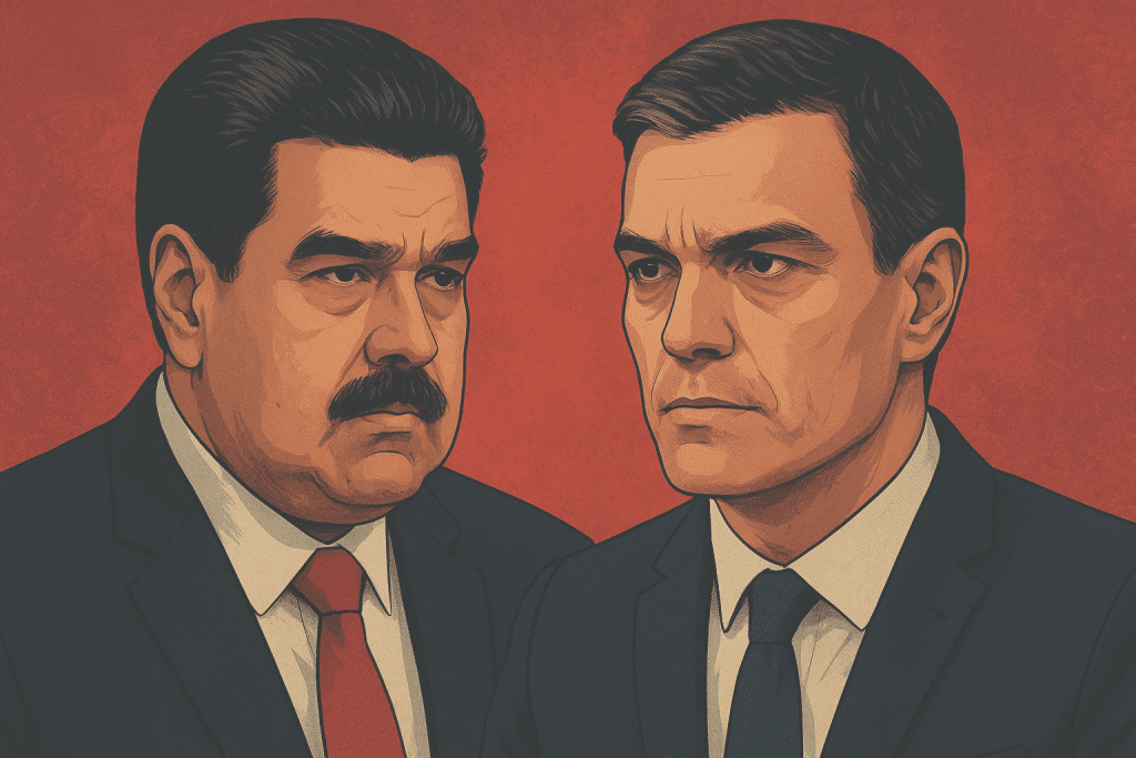 Maduro y Sánchez