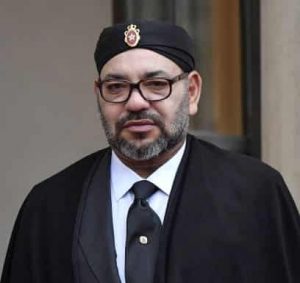 Rey Mohamed VI de Marruecos