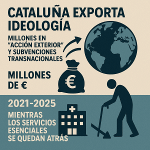 Cataluña exporta ideología millones en “acción exterior”