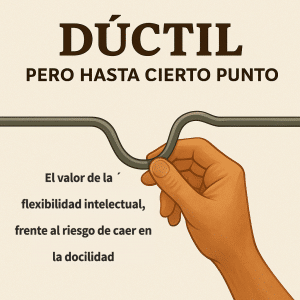 Dúctil pero hasta cierto punto