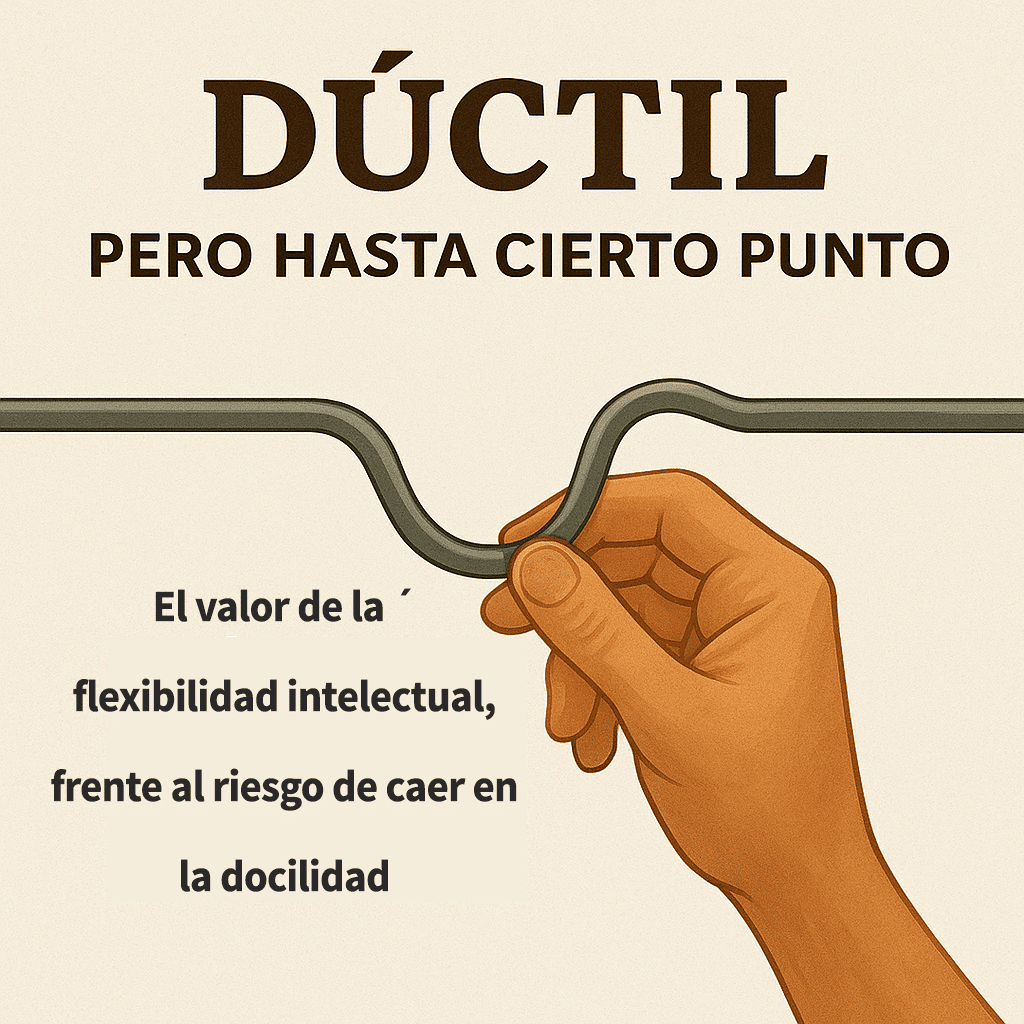 Dúctil pero hasta cierto punto
