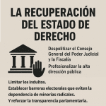 Primer Informe de Atenea: La Recuperación del Estado de derecho en España.