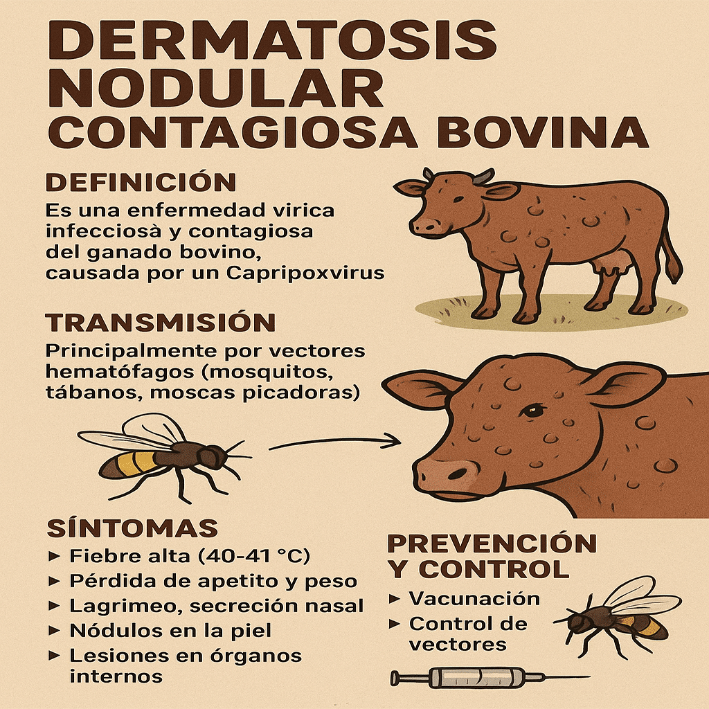 La Dermatosis Nodular Contagiosa Bovina