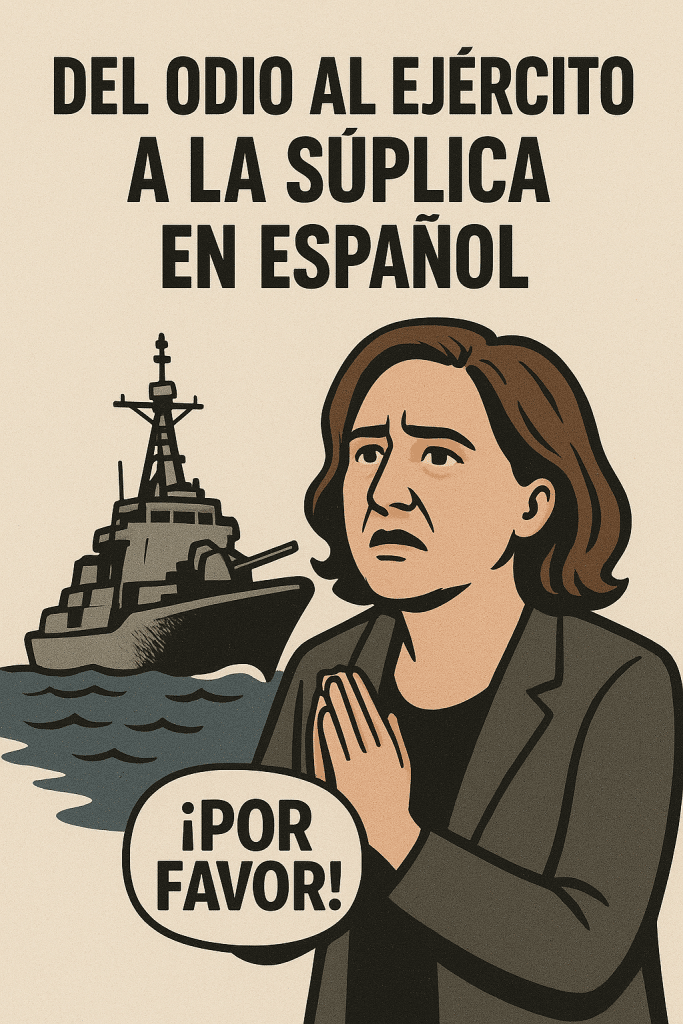 Del odio al Ejército a la súplica en español