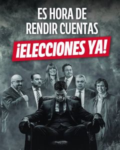 Ni un día más en el Gobierno