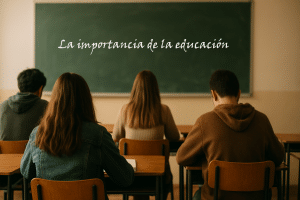 La importancia de la educación