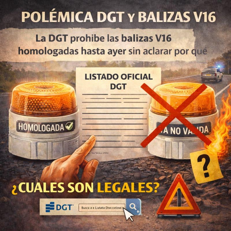 Las Balizas V.16 como síntoma de incompetencia