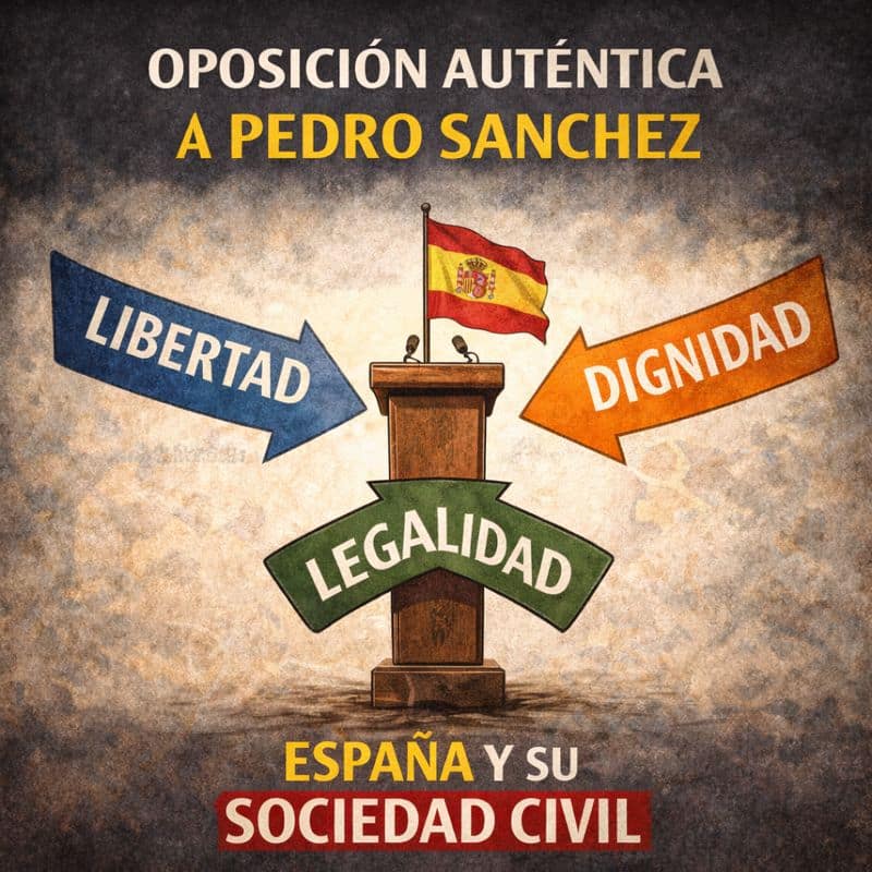 oposición auténtica a Sánchez