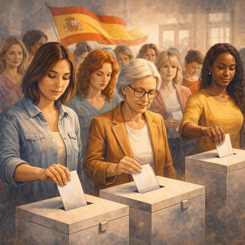 el voto femenino