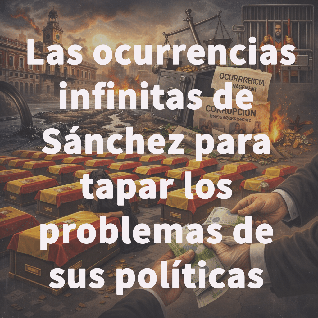 El primer riesgo de enfocarnos en la última ocurrencia de Sánchez es desviar el foco de todos los problemas que su gobierno ha generado, y de los muertos que está causando