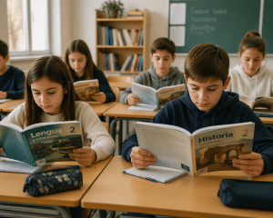Educación digital contrastada con libros de texto y un buen profesor