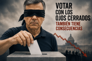 Votar con los ojos cerrados