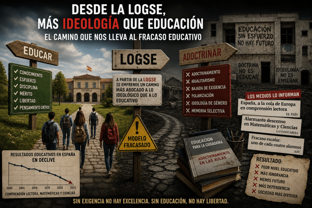La Educación en España desde la LOGSE