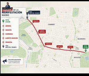 Itinerario Marcha por la dignidad