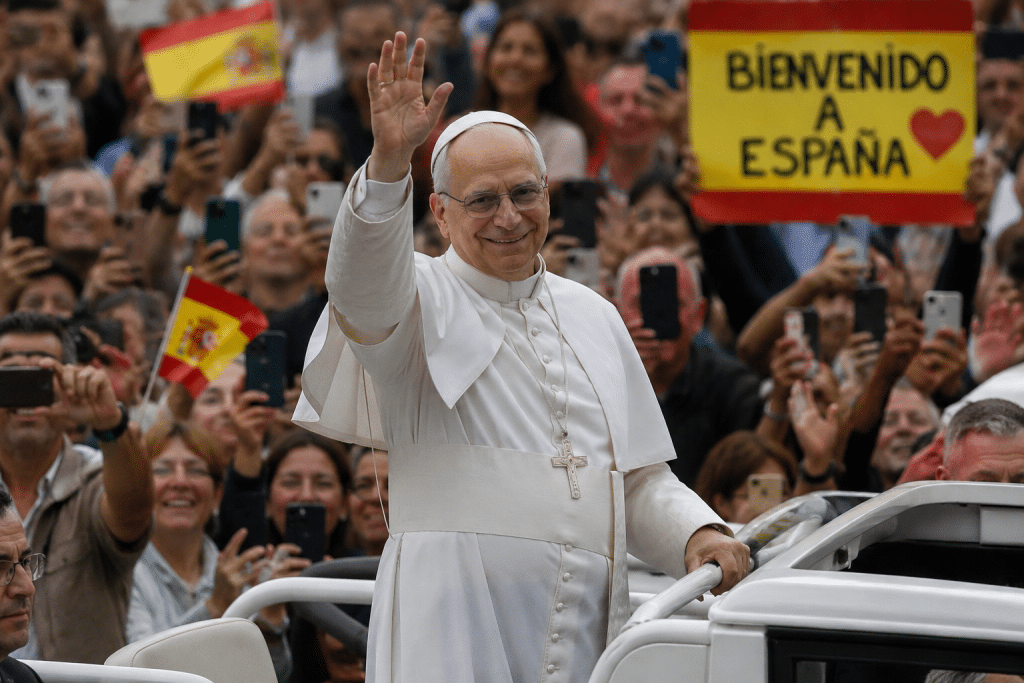 Discursos del Rey y de Su Santidad León XIV durante la Visita Apostólica a España