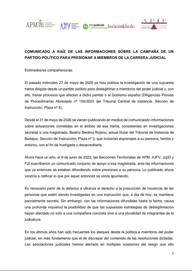  Los ataques de Sánchez al poder judicial. 