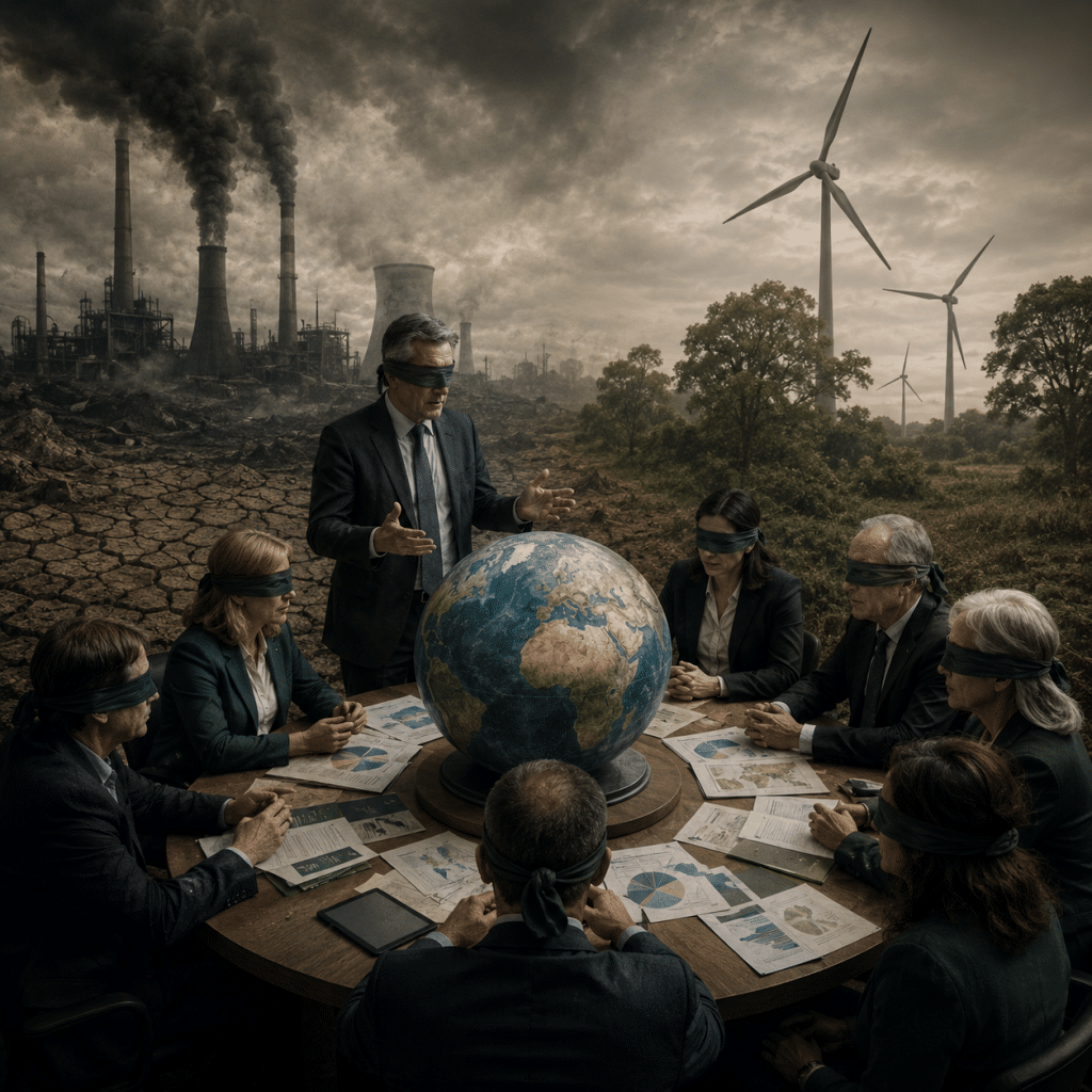 El cambio climático como propaganda de incompetentes.