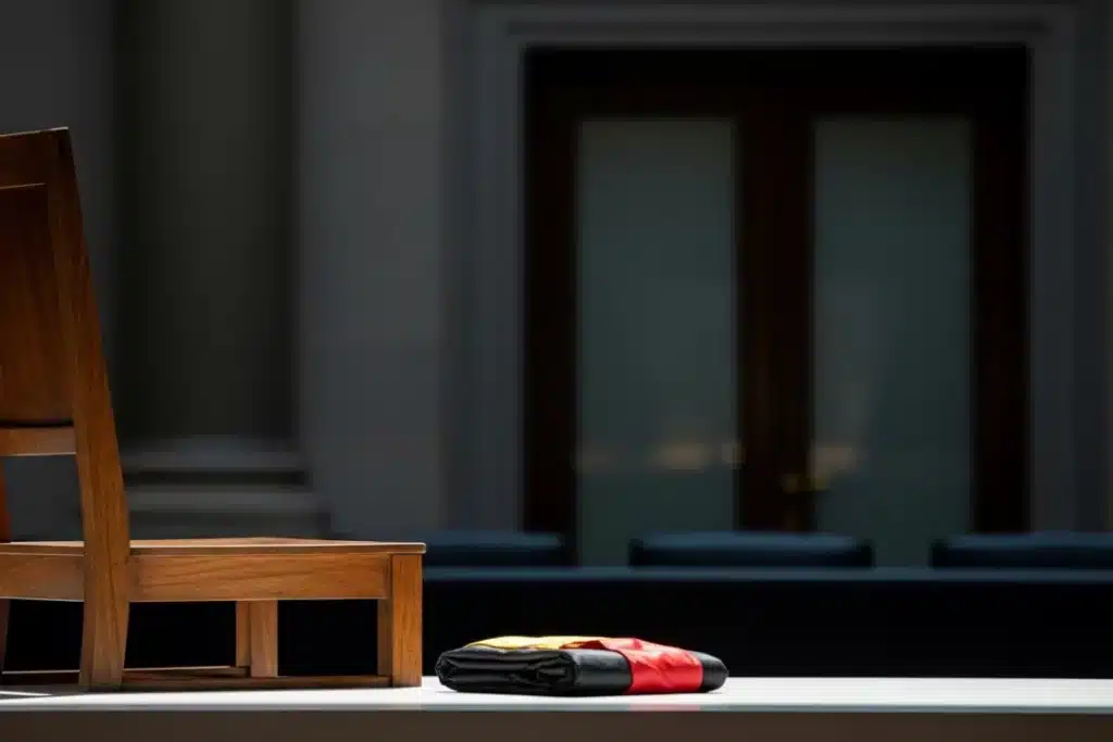 El expresidente Zapatero, que se sentó ante la bandera y hoy se sienta ante el juez