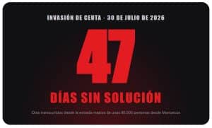 Invasión de Ceuta. Contador de días.