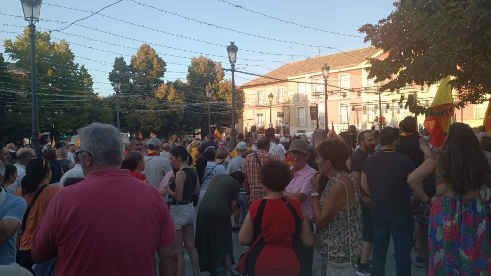 La plaza del Ayuntamiento de Aranjuez