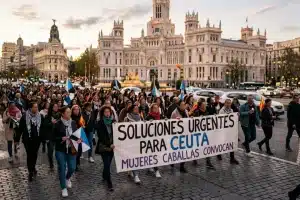 Mujeres Caballas convoca una manifestación en Madrid el 25 de octubre para reclamar soluciones urgentes para Ceuta