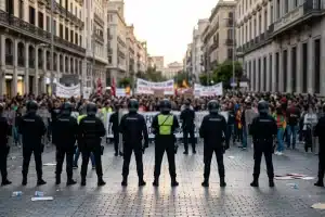 Pedro Sánchez quiere que la calle se caliente y que la policía no pueda garantizar la seguridad ciudadana